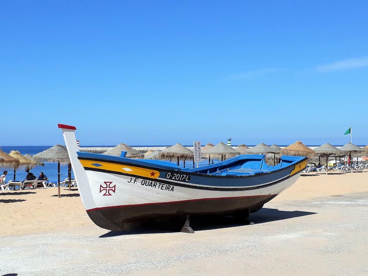 Abmar- Por-Do-Sol, Vista Mar, Remodelado, Wifi, 80Mt Praia Quarteira Esterno foto