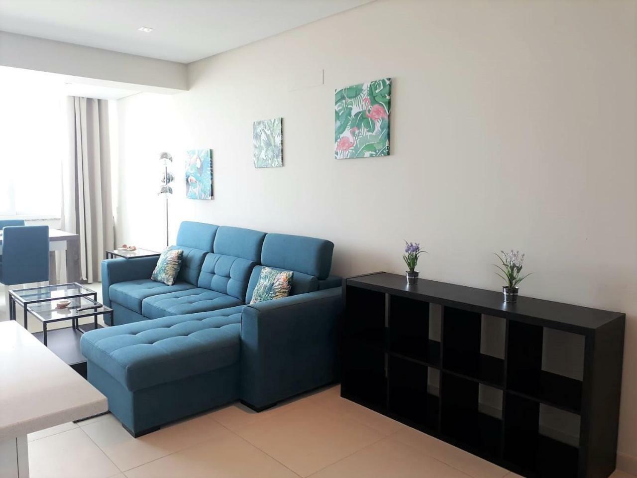 Abmar- Por-Do-Sol, Vista Mar, Remodelado, Wifi, 80Mt Praia Quarteira Esterno foto
